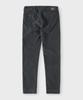 PANICALE Charcoal Brushed Cotton Regular Fit Pants