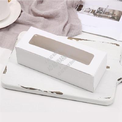 AD23-25 Pieces Macaron Boxes With Clear Display Window Macarons Container Or Packaging Box Kit For Chocolate Desserts Cake