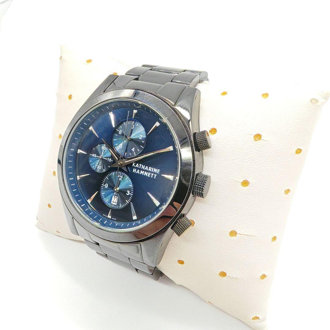 Used [Rare] Catherine Hamnett Chronograph Watch KH2061-B34