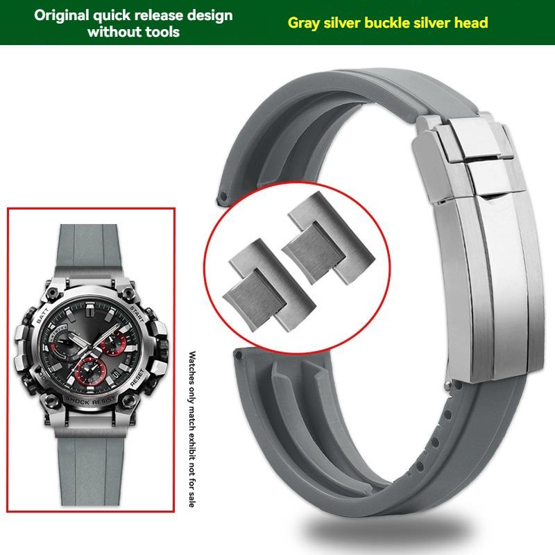 

для Высококачественные часы G-SHOCK Casio серии MTG-B3000 спортивные водонепроницаемые силиконовые часы с выступающей металлической головкой складная застежка MTG-B3000mm