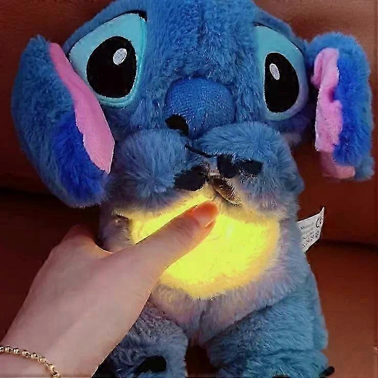 Stitch Breathable Plush Bear Soothing Sleep Playmate Otter Toy For Kids