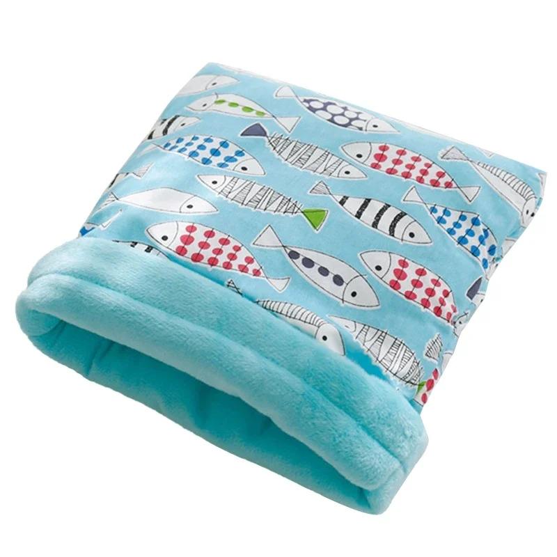 Warm Hamster Sleeping Bag, Mouse Nest, Hidden Bag, Small Animals Squirrel Sleeping Bed, Winter Sack Cage