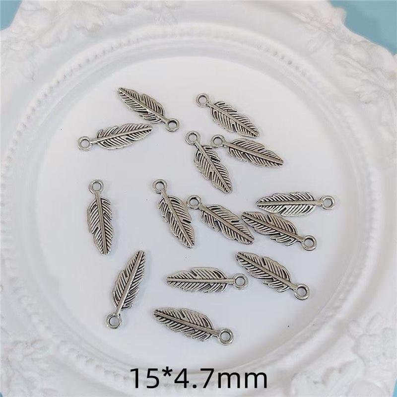 Starlight Moon Bell Pendant Tassel Jewelry DIY Materials - Silver Necklace/Bracelet Beading Accessories
