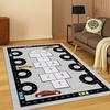Tappeto Gioco Digitale per Bambini, Gioco della Campana, Tappeto per Soggiorno, Divano, Camera da Letto, Zerbino, Decorazione Cucina, Tappeto Antiscivolo per Area Gioco Bambini