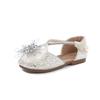 Mädchen Halbsandalen Süße Spitzenschleifen Kinder Flache Schuhe Tanzaufführung 2025 Sommer Neu Kinder Prinzessin Kleiderschuhe Weiche Sohle