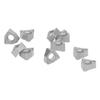10Pcs Carbide Turning Inserts Indexable Coated for Wood Milling CNC Lathe Tools RWNMU040308ERR