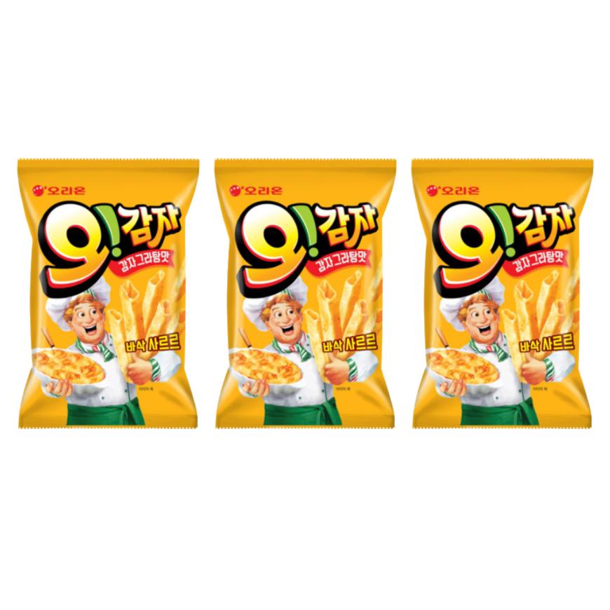 Orion Oh! Smak Gratin ziemniaczany (50g / 95g), Smak cebulowy (95g), Smak sosu BBQ do maczania (136g), Smak sosu słodko-pikantnego do maczania (136g)  (16 opcji)