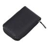 Fashion Multi-card Position Zipper Vertical Organ Card Case Leather Change Clutch