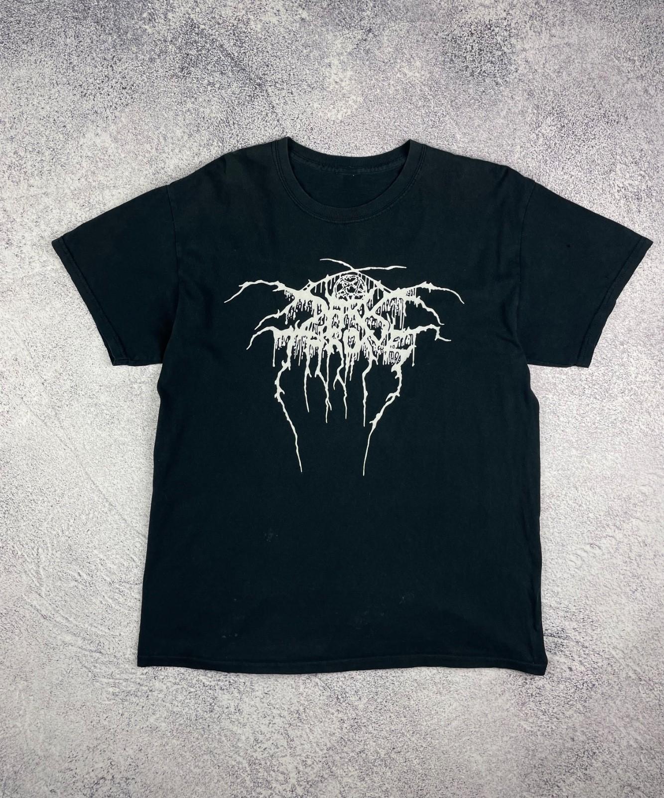 Darkthrone vintage t-shirt with  A Blaze in the Northern Sky  logo, size L Unisex T-Shirt M