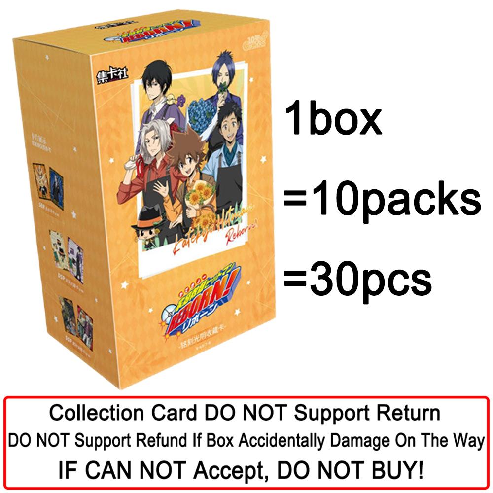 Official Card.fun Hitman Reborn Collection Card Anime Protagonist Design Pattern Yamamoto Takeshi Gokudera Hayato Fun Card Toy