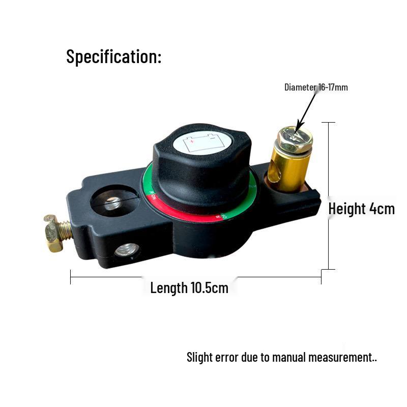 12V/24V Negative Pole Car Battery Disconnect Switch