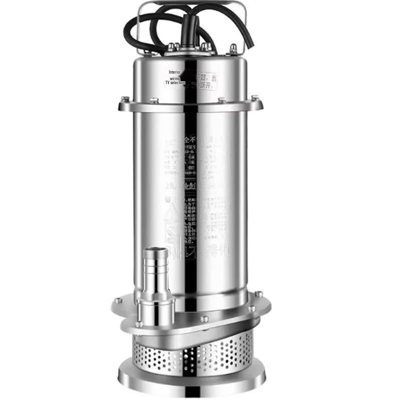 Chengtang 304 Stainless Steel Submersible Sewage Pump with Float Switch
