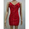 Womens Sexy Suspenders Open Back Print Temperament Slim Short Skirt Dress Clothes Sale