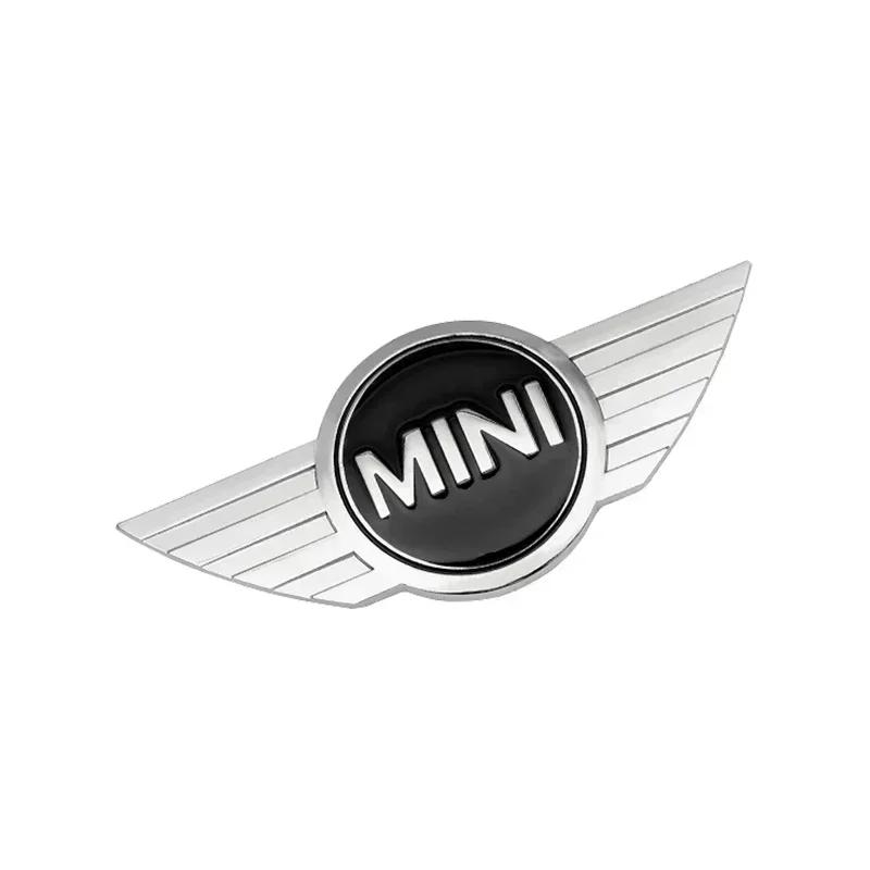 Metal Car Rear Front Hood Emblem Badge Decoration for BMW Mini Cooper R55 R56 R60 R61 Replacement Logo Auto Styling Accessories