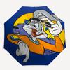 1 stuks Bugs Bunny Looney Tunes Automatische Paraplu   8 Baleinen Draagbaar Opvouwbaar Zwart IJzeren Frame voor Buiten, Strand, Reizen, Strandparaplu 133