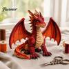 Sewing Craft Kits for Adults Flying Dragon Patchwork DIY Kit Collection, Handmade Animal Kit, Relaxing Crafting Home Art Beginners, Creative