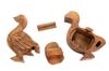 Wooden Secret Puzzle Box, Duck