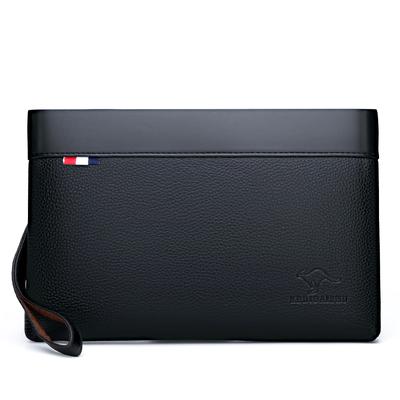 Durable Leather Clutch Bag Luxury Design Large Capacity Card Holder Handbag Multi-card Coin Purse Men Wallet For Men