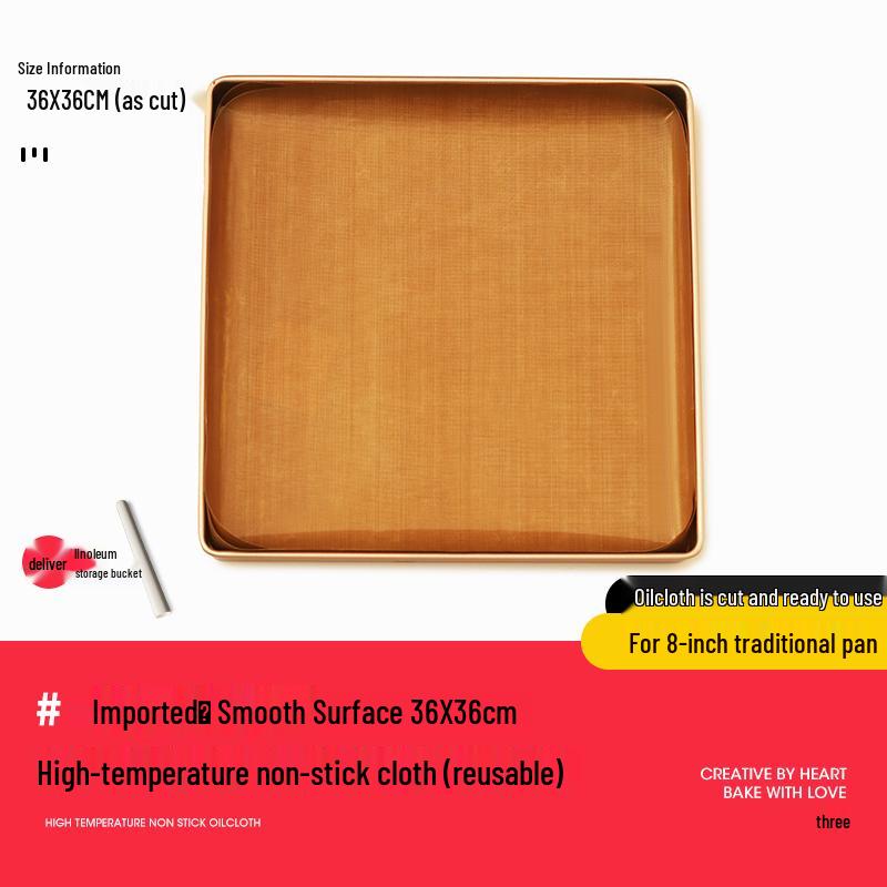Non-Stick, Reusable, High-Temperature Baking Paper for Cakes, Household & Commercial Use