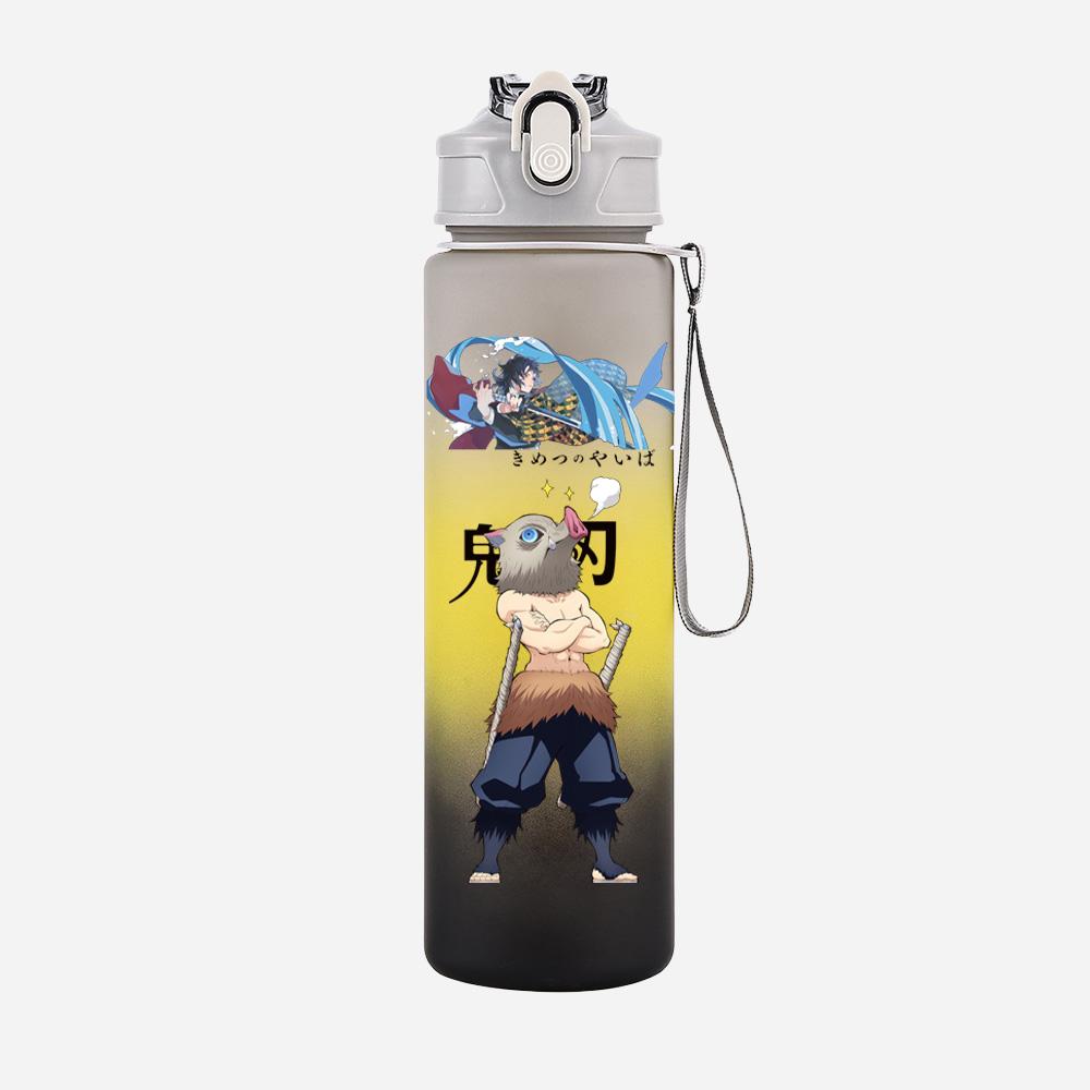 Anime New Demon Slayer Printed Large Capacity Drinking Cup Portable Outdoor Sports Water Cup Children 750Ml Water Bottle Kid Gift