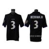 Baltimore Ravens NFL Camiseta de Fútbol para Hombre de Algodón Bordada Ropa del Equipo Rugby Aficionados al Deporte