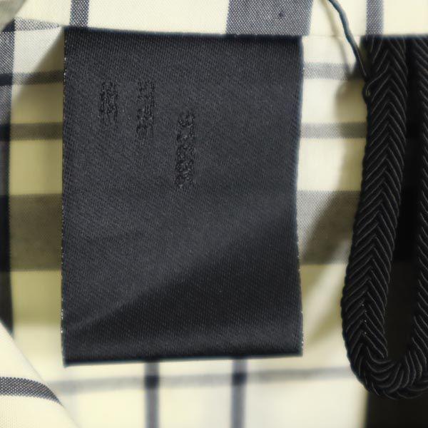 N.HOOLYWOOD Check Coat White X Black Men's Used