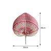 Bamboo Straw Woven Fans Natural Hand Fan Home Decor Rattan Fan  Bedroom