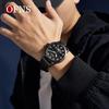 Original Fashion Watch For Man Leather Date Week Quartz Men Watch Waterproof Luminous Business Men's Watches