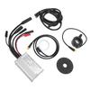 Electric Scooter Controller Kit 15A Controller Water Resistant VM T8 Color Display Meter with Thumb Throttle for 250W 350W Motor Conversion