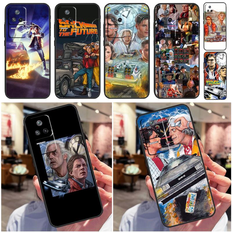 Back to the Future Case For Xiaomi 14T Pro 11T 12T 13T 13 14 15 Ultra POCO X7 Pro X3 X5 X6 F5 F6 M6 Pro Coque