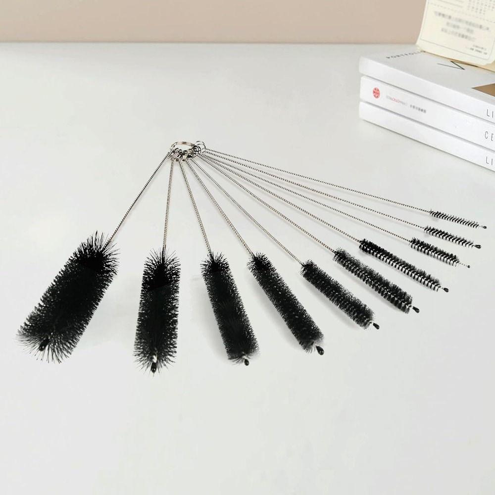 12/13Pcs Professional Bottle Brush Cleaning Set Portable Pipe Brush Set Lids Cleaning