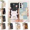 For Vivo S16E Casing Cute Rabbit Candy Painted Cover Phone Case For Vivo S 16E S16E Soft V2239A Shell 6.62" Fundas