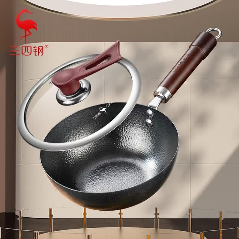 SSGP Pre-Seasoned Refined Iron Wok