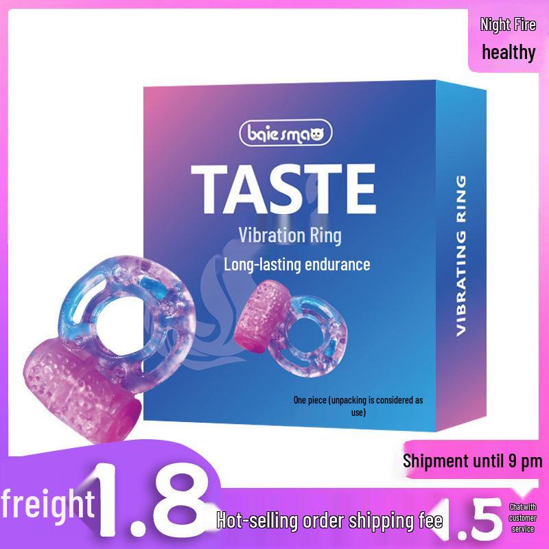 Inel pentru penis cu vibrații din cristal pentru preludiu în cuplu