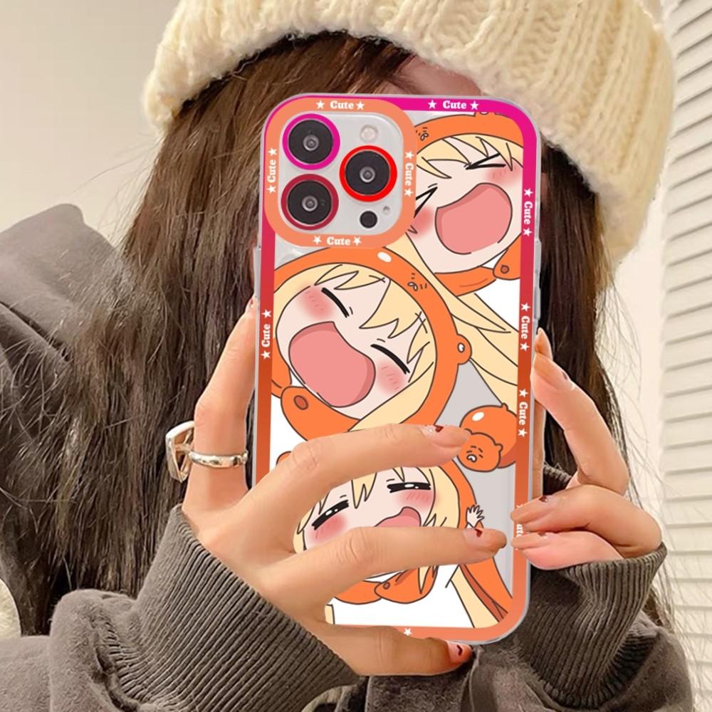 Himouto Umaru-chan Anime Phone Case For iPhone 15 13 14 Pro Max XS XR 12 11 Pro 13 Mini Soft Clear Back Cover