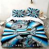Cronulla Sharks 3pc set Perfect for bedroom use Comfortable bedding set includes a duvet cover and two pillowcases Ideal birthday or Christmas gift