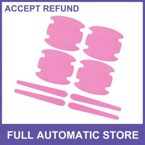 Door Handle Sticker Anti-Scratches 83x90mm Auto Door Handle Protective Film