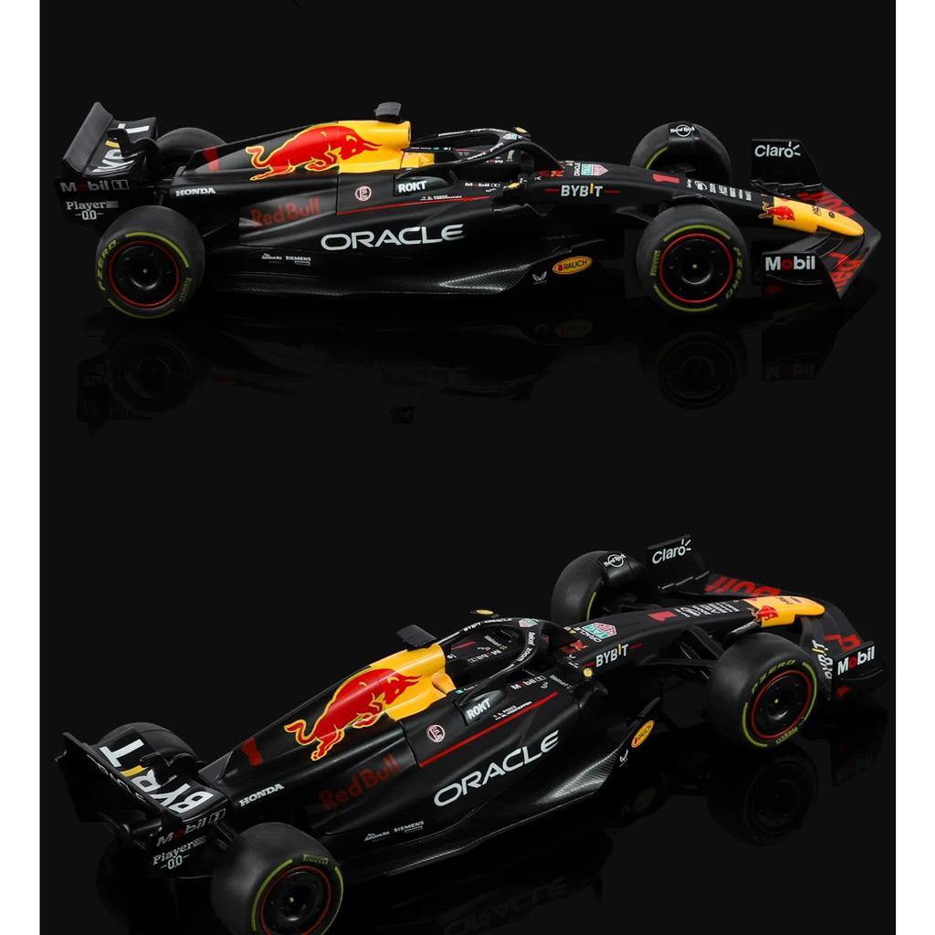 1/24 2023 Champion Red Bull RB19 1# Verstappen Racing Car Model Formula One Simulation Alloy Die Cast Super Car Model Kids Gifts