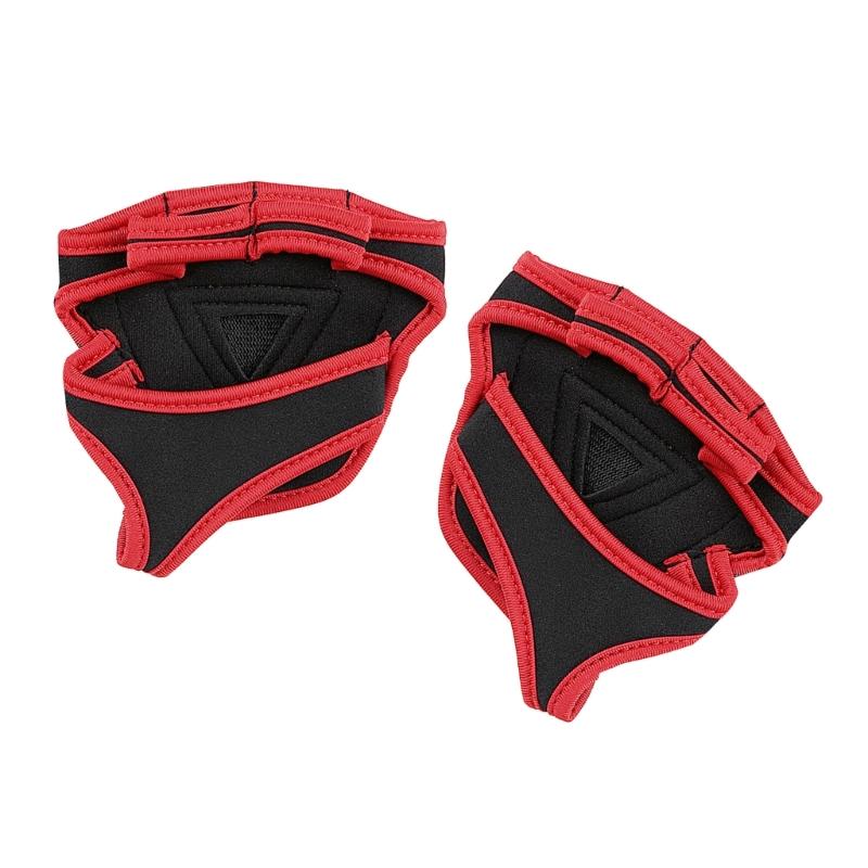 Gym Gloves Weight Lifting Gloves, Dumbbells Grip Pad Antislip Four Finger Design Workout Gloves Weight Training Gloves
