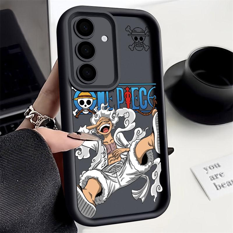 One Pieces Luffy Zoro Cartoon Phone Case For Samsung S26 S25 S24 S23 S21 S20 Ultra For Galaxy S25 S24 FE S26 Plus Silicone Cover