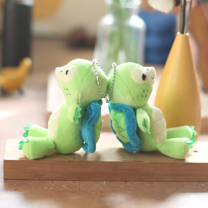 Adorable Turtle Stuffed Animal Charm With Pp Cotton Filling For Gift Idea