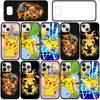Cover for iPhone 17 16 15 Xiaomi Poco Redmi Note 14 13 12 11 Pro 16e Samsung Galaxy S25 S24 S23 OPPO Huawei Charmander Pokemon Pikachu Cute Phone Case