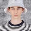 VARZAR 3D Monogram Color Bucket Hat White