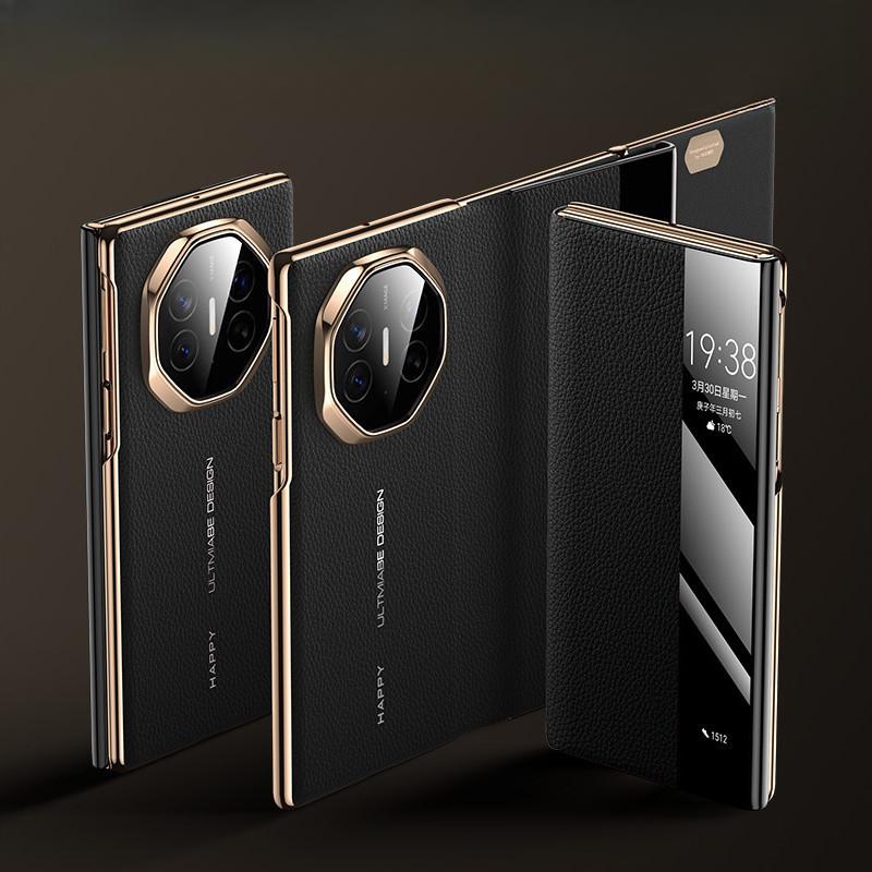 Huawei MateXT Extraordinary Master Phone Case Smart Flip Matext Protective Case HUAWEI Three-fold
