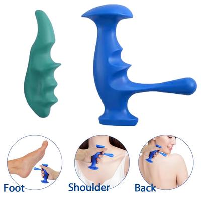 Massaggiatore Portatile Manuale Pressione Pollice Dito Premi Grilletto Punto Trigger Massaggio Corpo Intero Piedi Schiena Strumenti Rilassamento Profondo Alleviare la Stanchezza