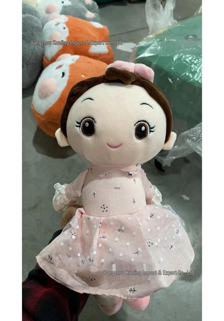 Angela Plush Doll – Cute Bedtime Companion & Hugging Pillow Gift for Girls