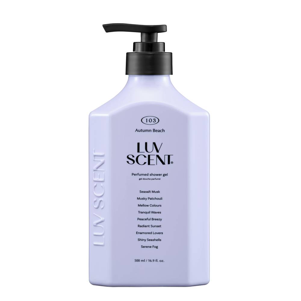 

LUV SCENT Body Wash Autumn Beach Sea Salt Musk 500ml