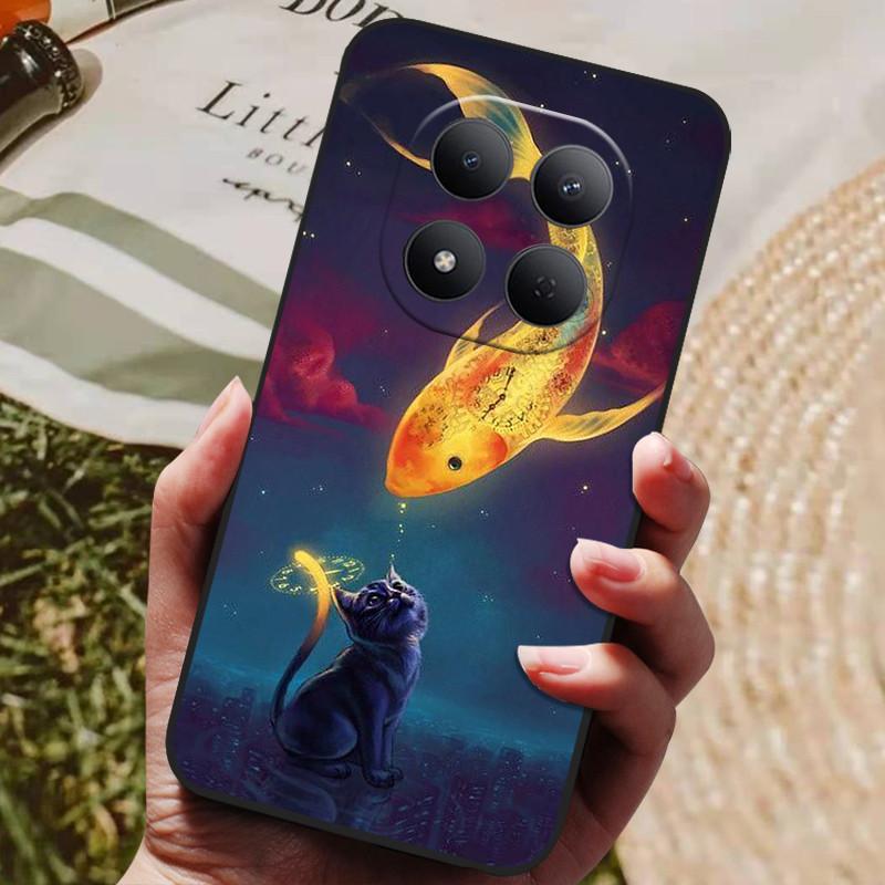 For Poco M8 Pro 5G Case Cover Funda Luxury TPU Shockproof Cartoon Silicone Phone Cover For Xiaomi Poco M8 PocoM8 Pro Coque