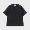 Men's Heavyweight Thickened Cotton Short-Sleeve Drop Shoulder T-Shirt, 300g, Solid Color, Trendy Summer Base Layer
