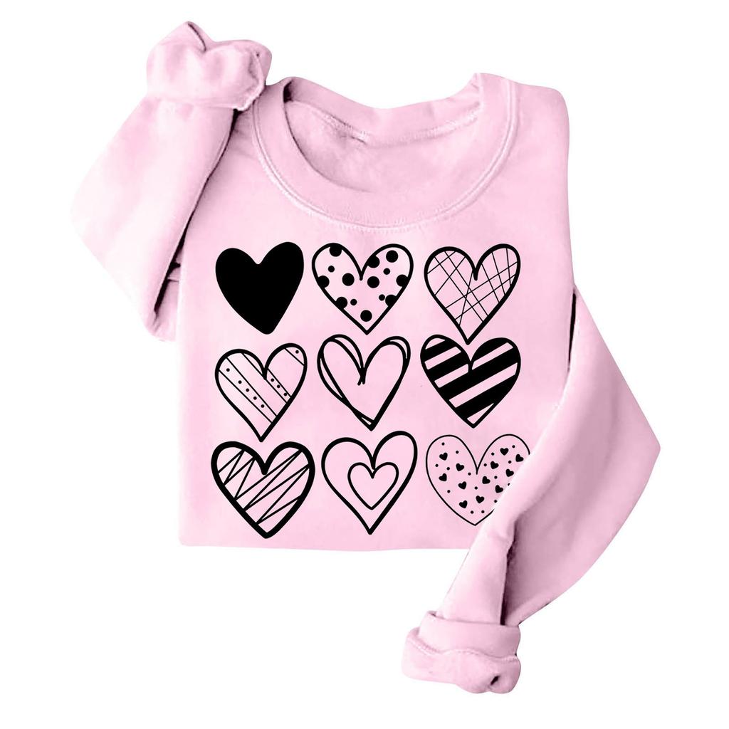 Loses bedrucktes Kapuzen-Sweatshirt für Damen, lässiges modisches Sport-Sweatshirt